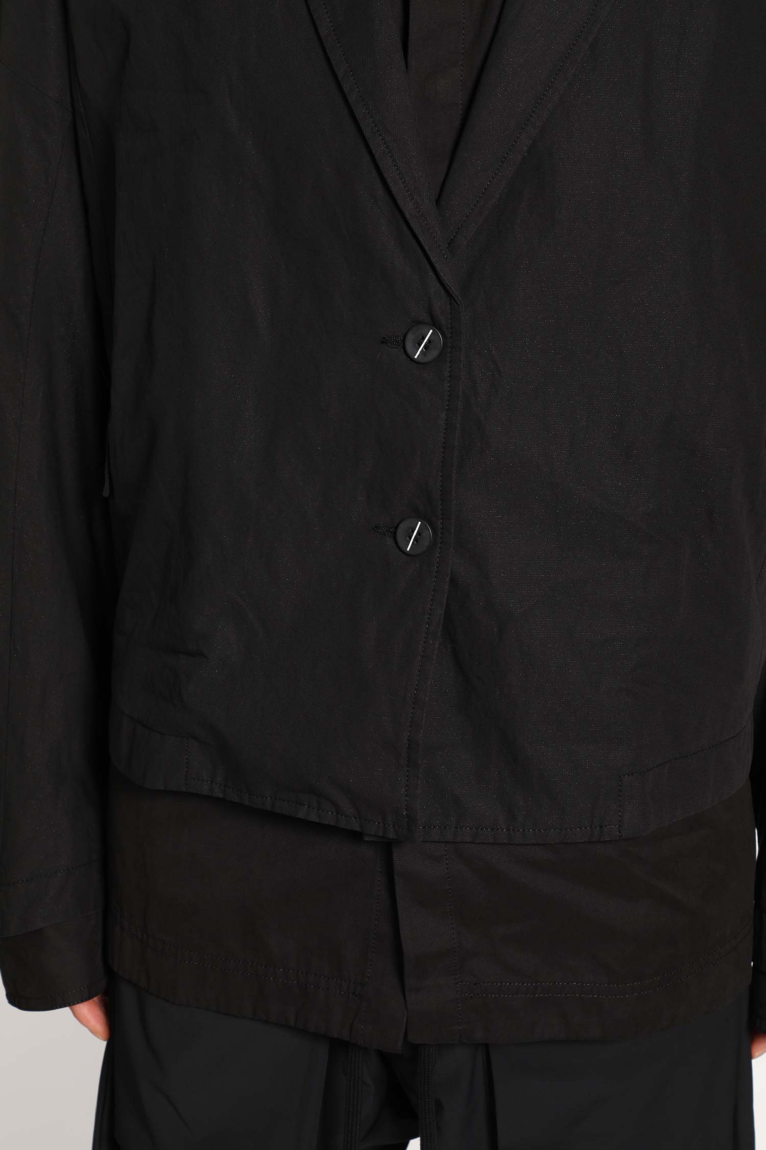 Lurex Canvas Cropped Blazer - 4