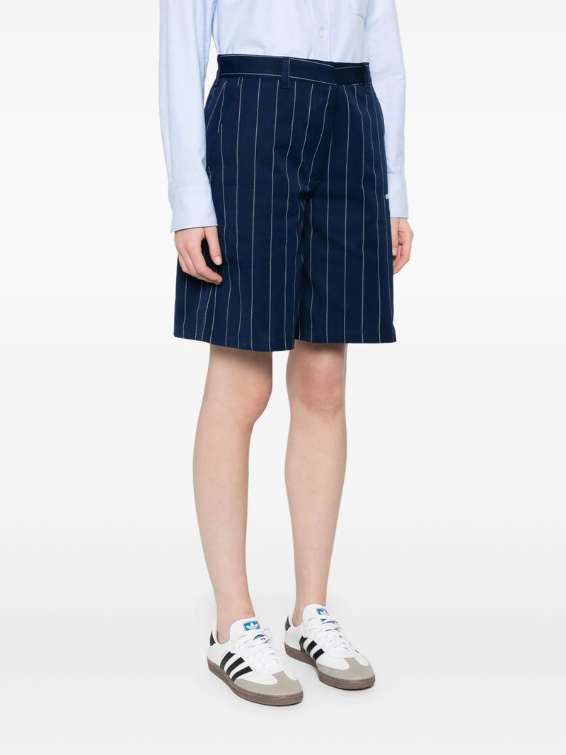 Pinstriped Shorts 4