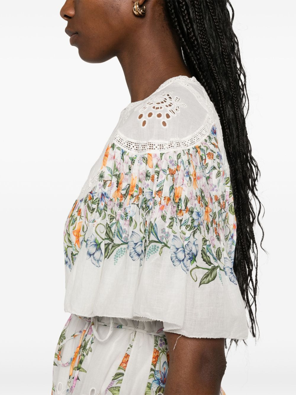 Sweet Bloom Bouquet mini dress - 5