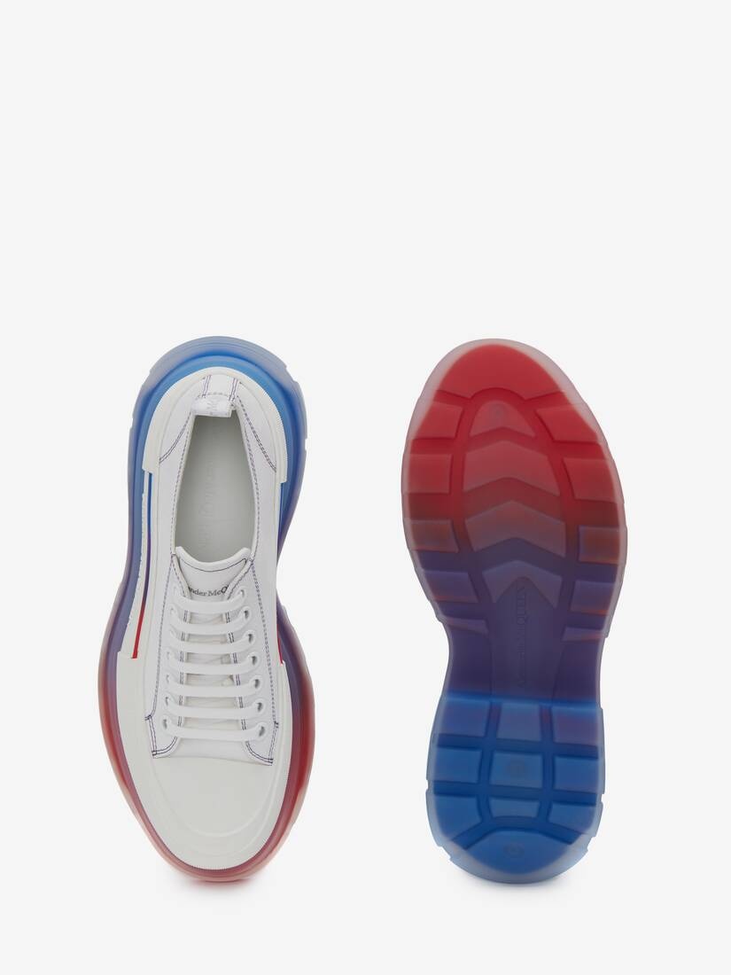 Men's Tread Slick Lace Up in White - 4