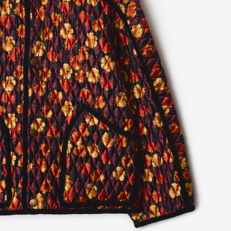 Geranium Leaf Quilted Nylon Floriston Jacket 4