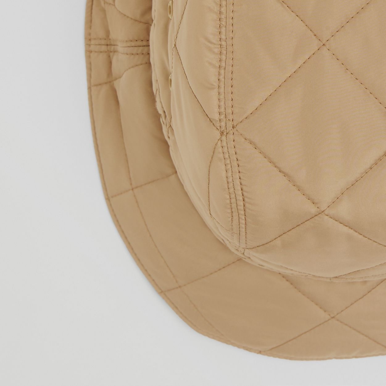Logo Detail Quilted Bucket Hat - 5