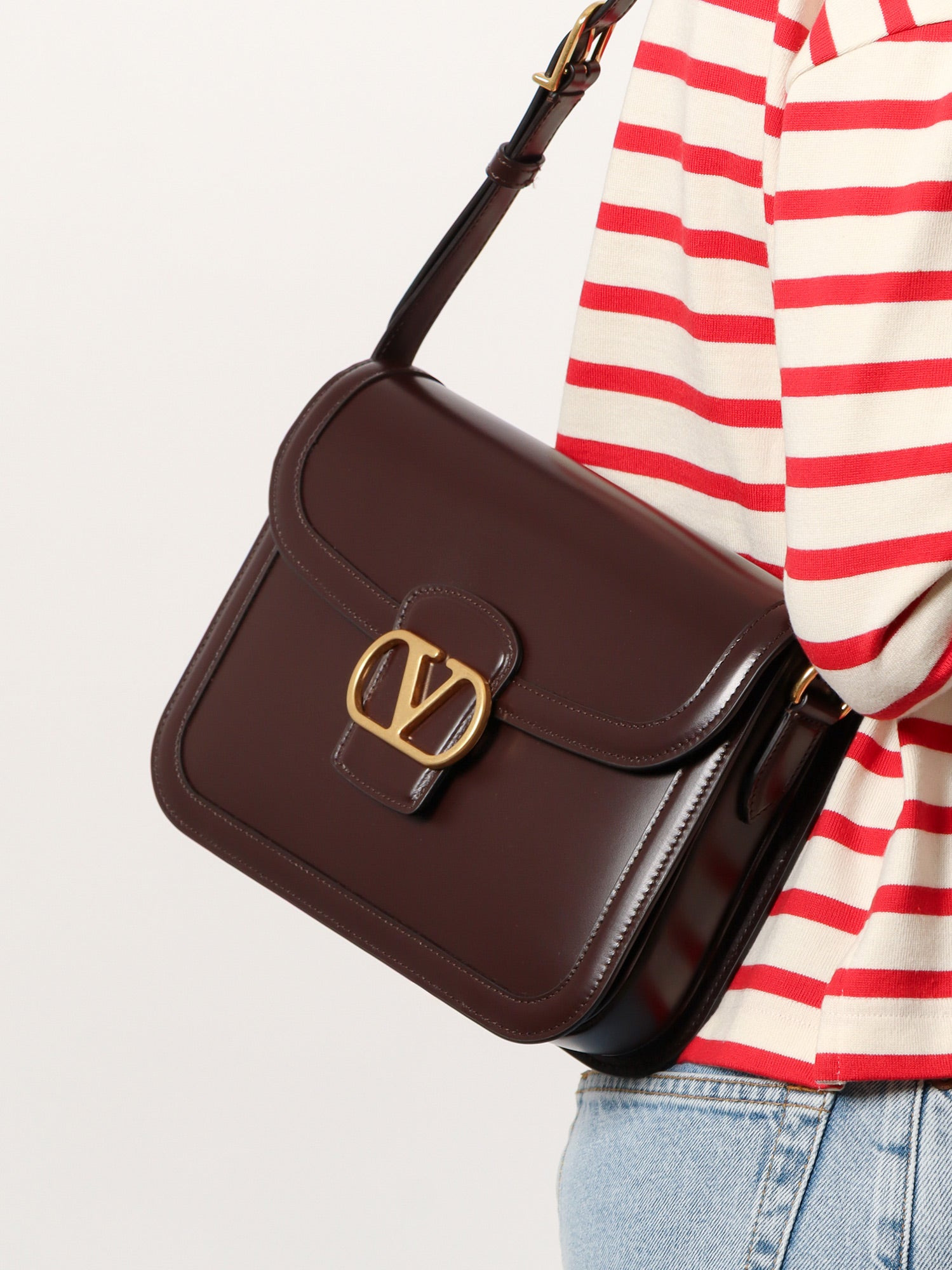 Valentino Garavani Valentino Garavani 9To5 Leather Shoulder Bag - 2