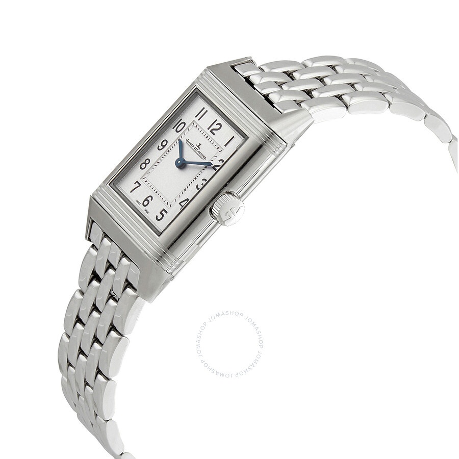 Jaeger LeCoultre Reverso Classic Monoface Quartz Silver Dial Ladies Watch Q2618140 - 2