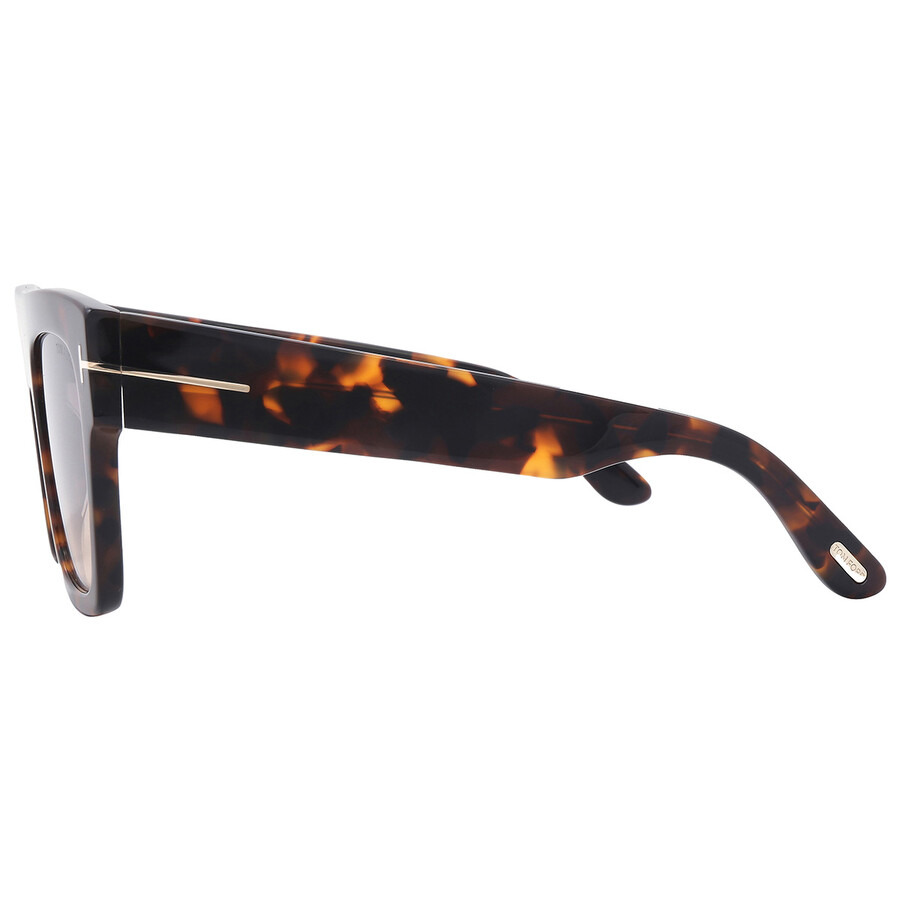 Open Box - Tom Ford Renee Smoke Gradient Browline Ladies Sunglasses FT0847 52B 52 - 4