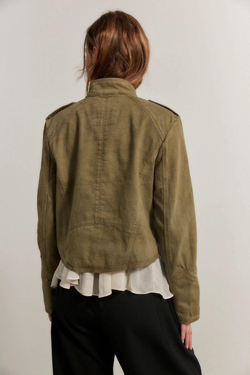 FREE PEOPLE We The Free Ryland Band Jacket outlook