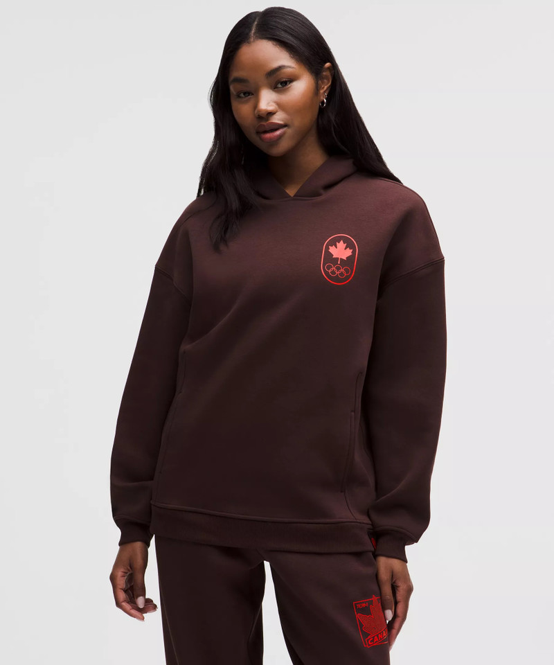 Team Canada Women's Big Cozy Ultra-Oversized Hoodie *COC Logo 1