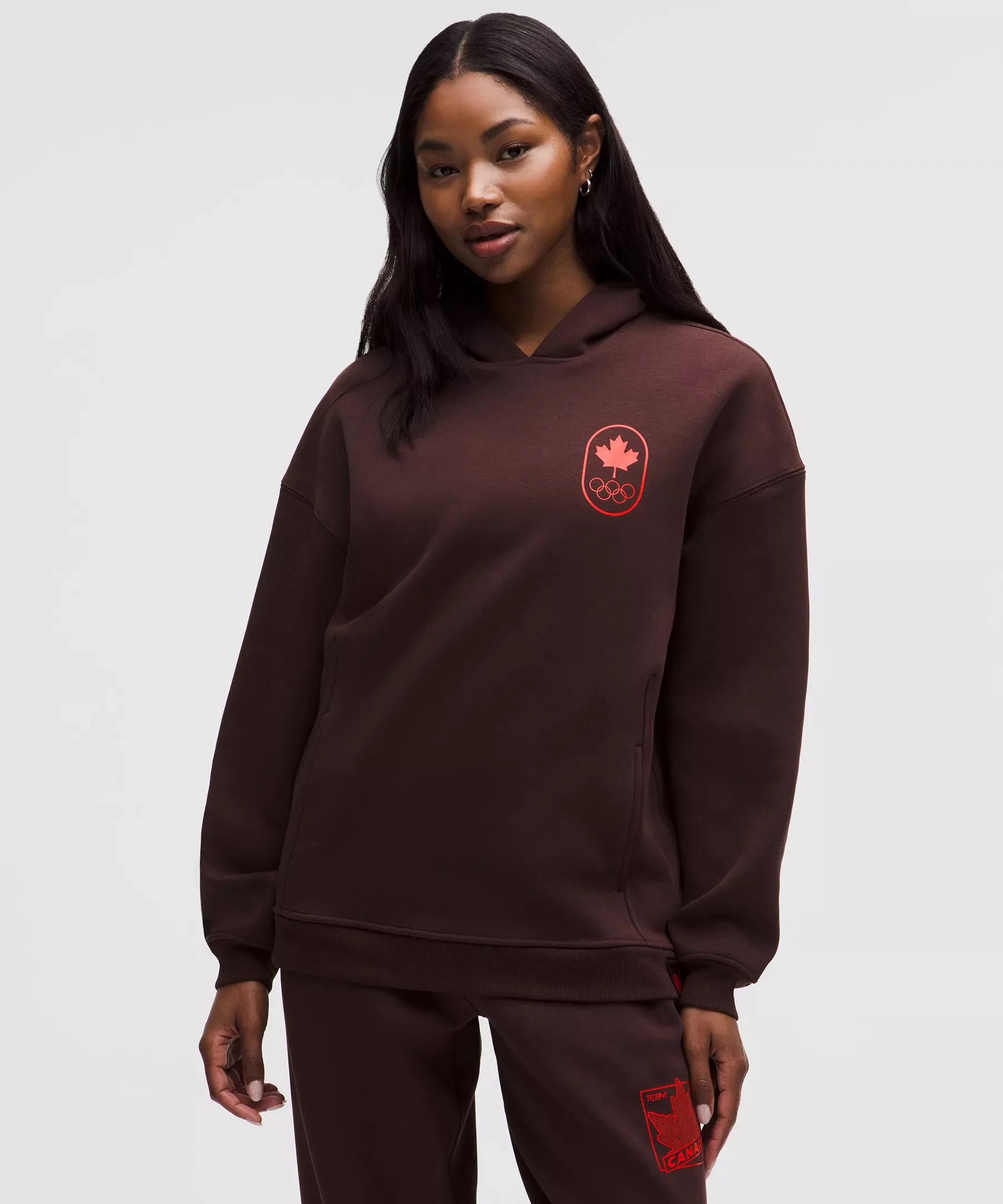Team Canada Women's Big Cozy Ultra-Oversized Hoodie *COC Logo - 1