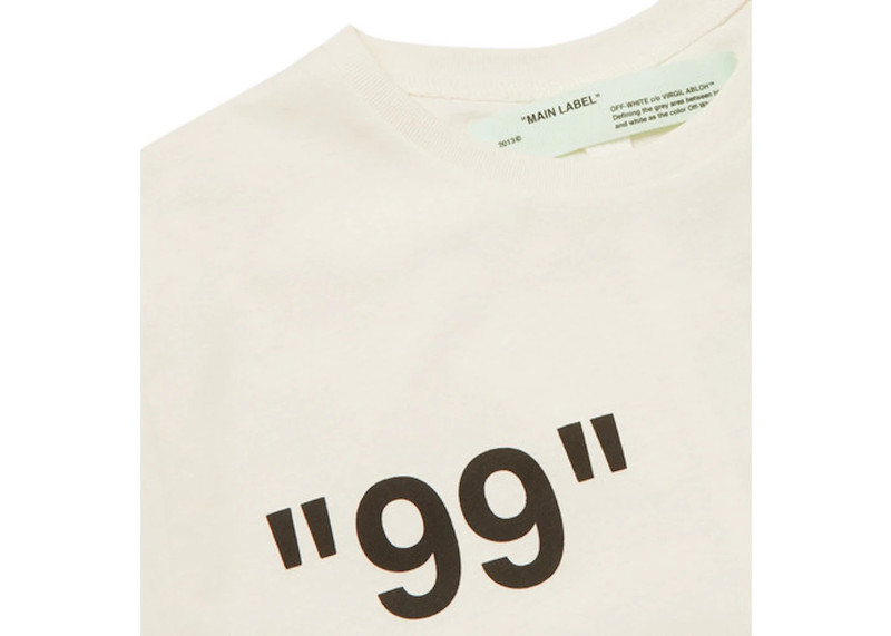 Off-White OFF-WHITE Dondi White Print T-shirt Mutlicolor outlook
