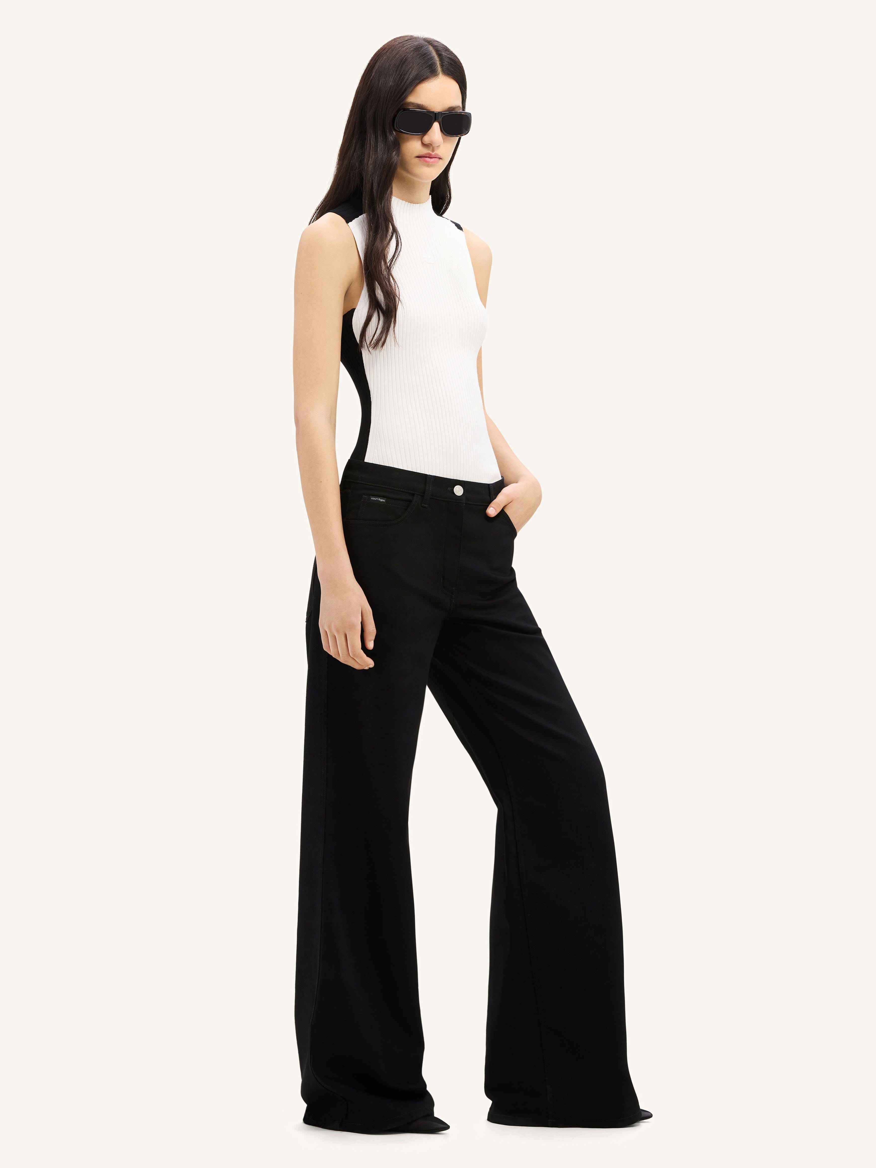 HAMMER DENIM BAGGY PANTS - 3