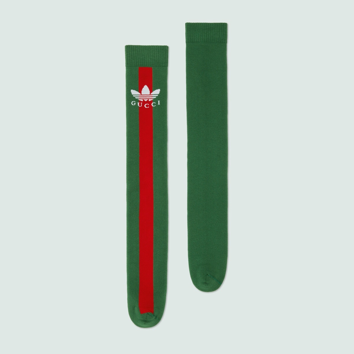 adidas x Gucci long cotton Web socks - 2