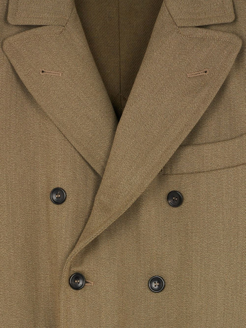 Serwilliam double-breasted flap-pocket coat 6