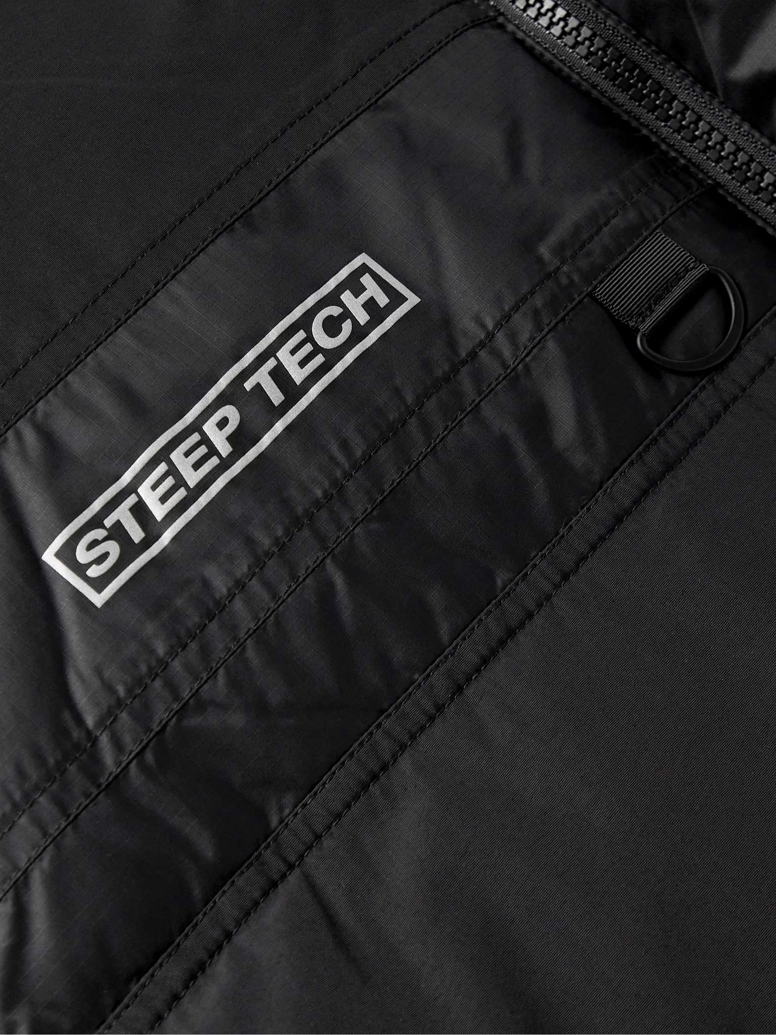 Steep Tech Twill-Panelled Printed Quilted Nylon-Ripstop Hooded Down Jacket - 4