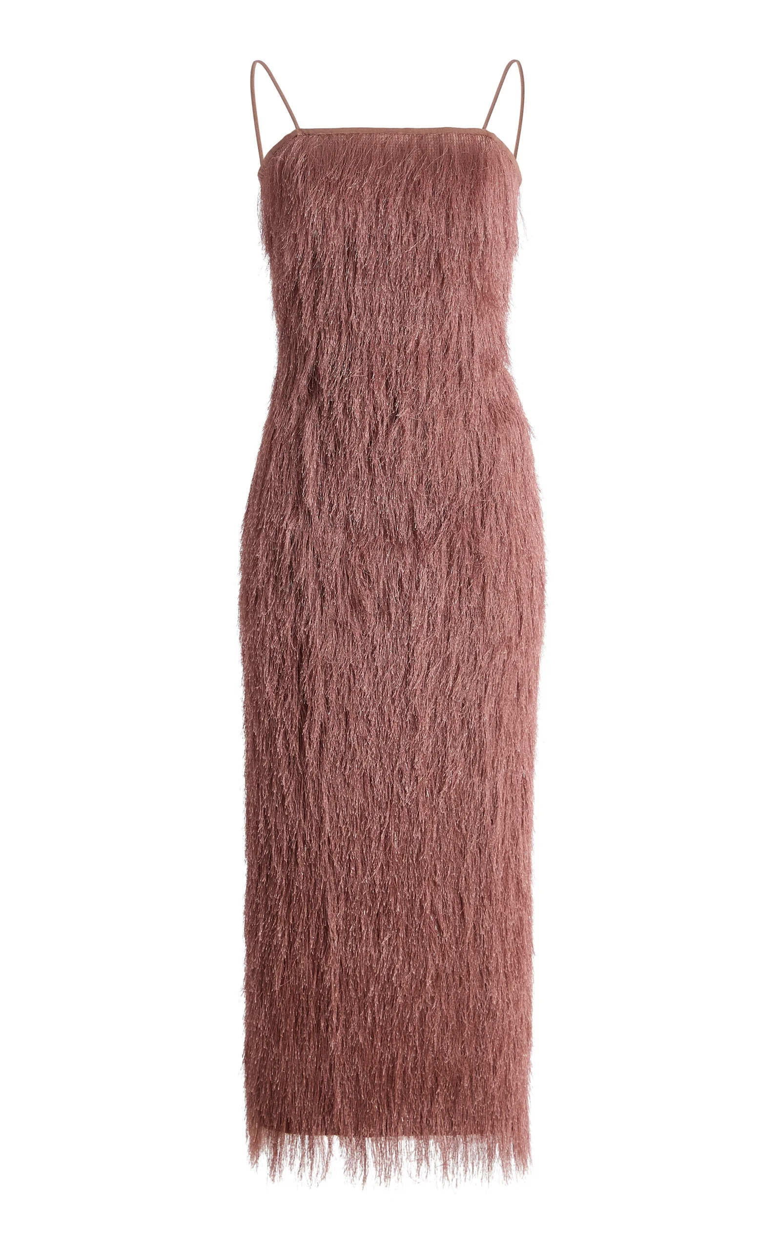 Bodycon Maxi Dress pink - 1