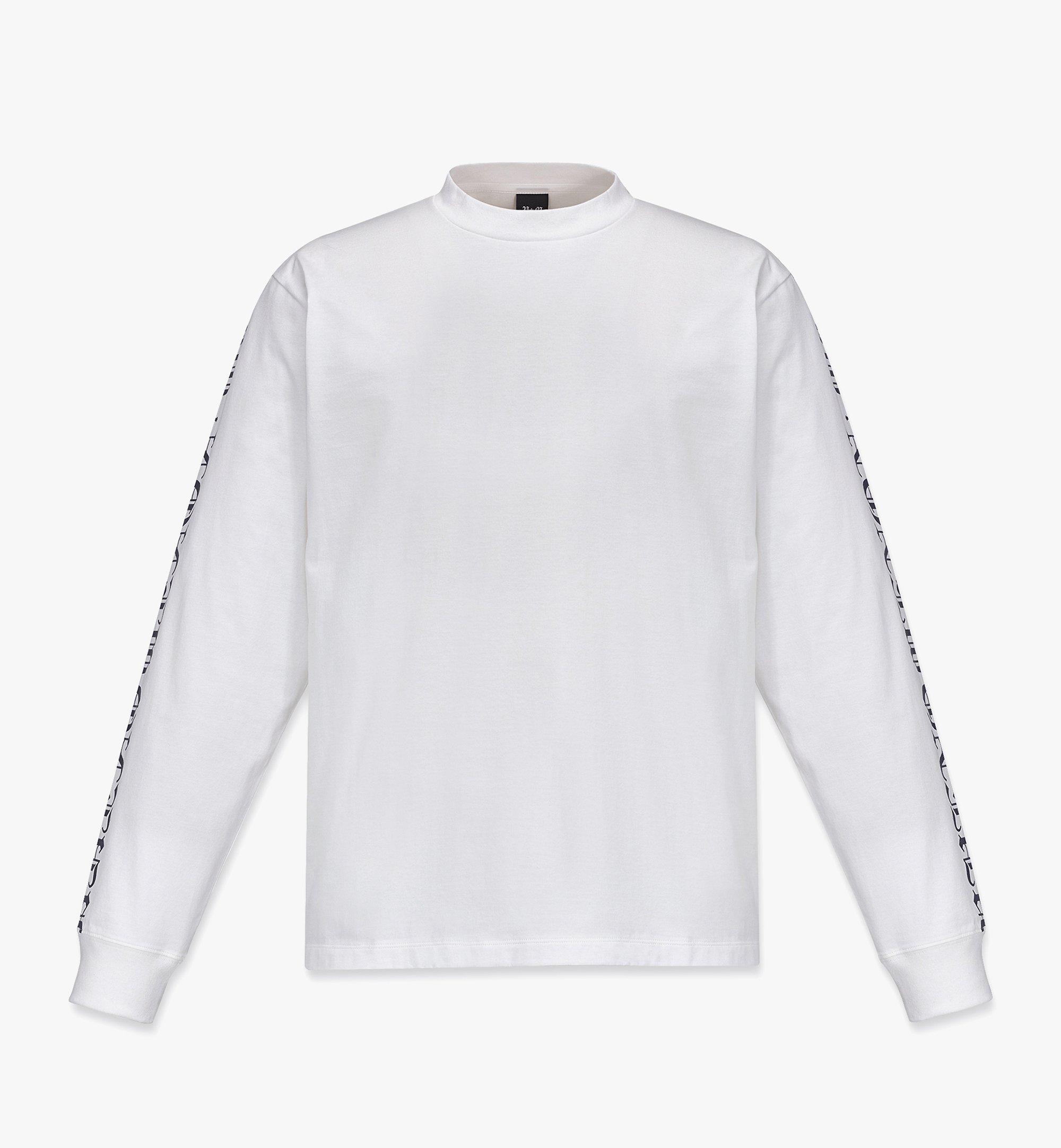 Men's PHENOMENON+MCM Logo Print Long Sleeve T-Shirt - 1