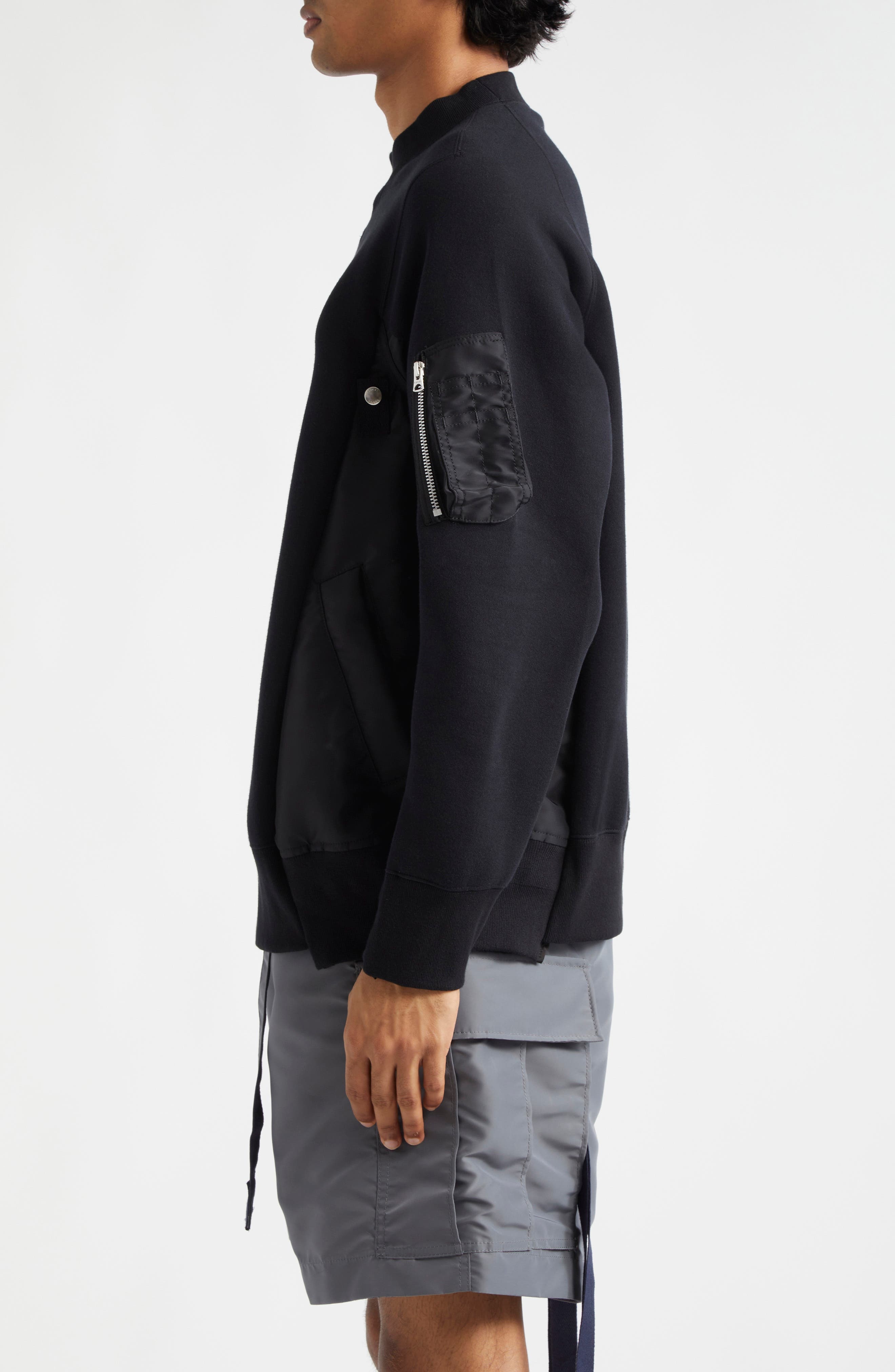 Sponge Mixed Media Sweatshirt - 3