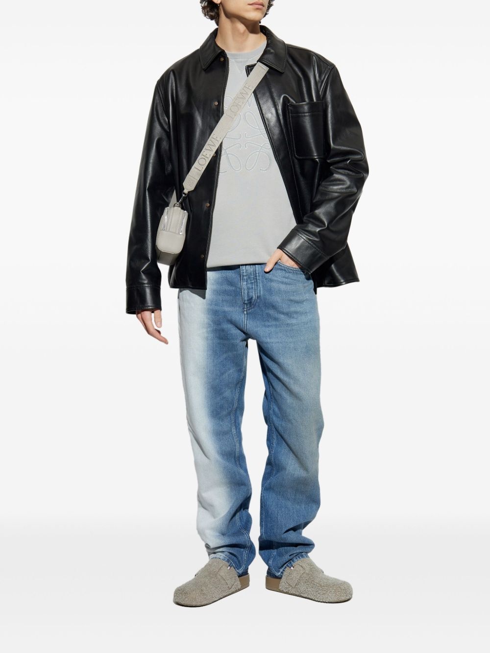 two-tone jeans - 2