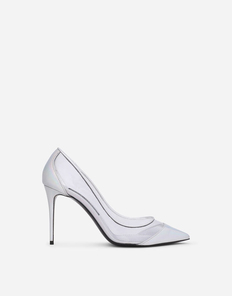 Iridescent PVC pumps - 1