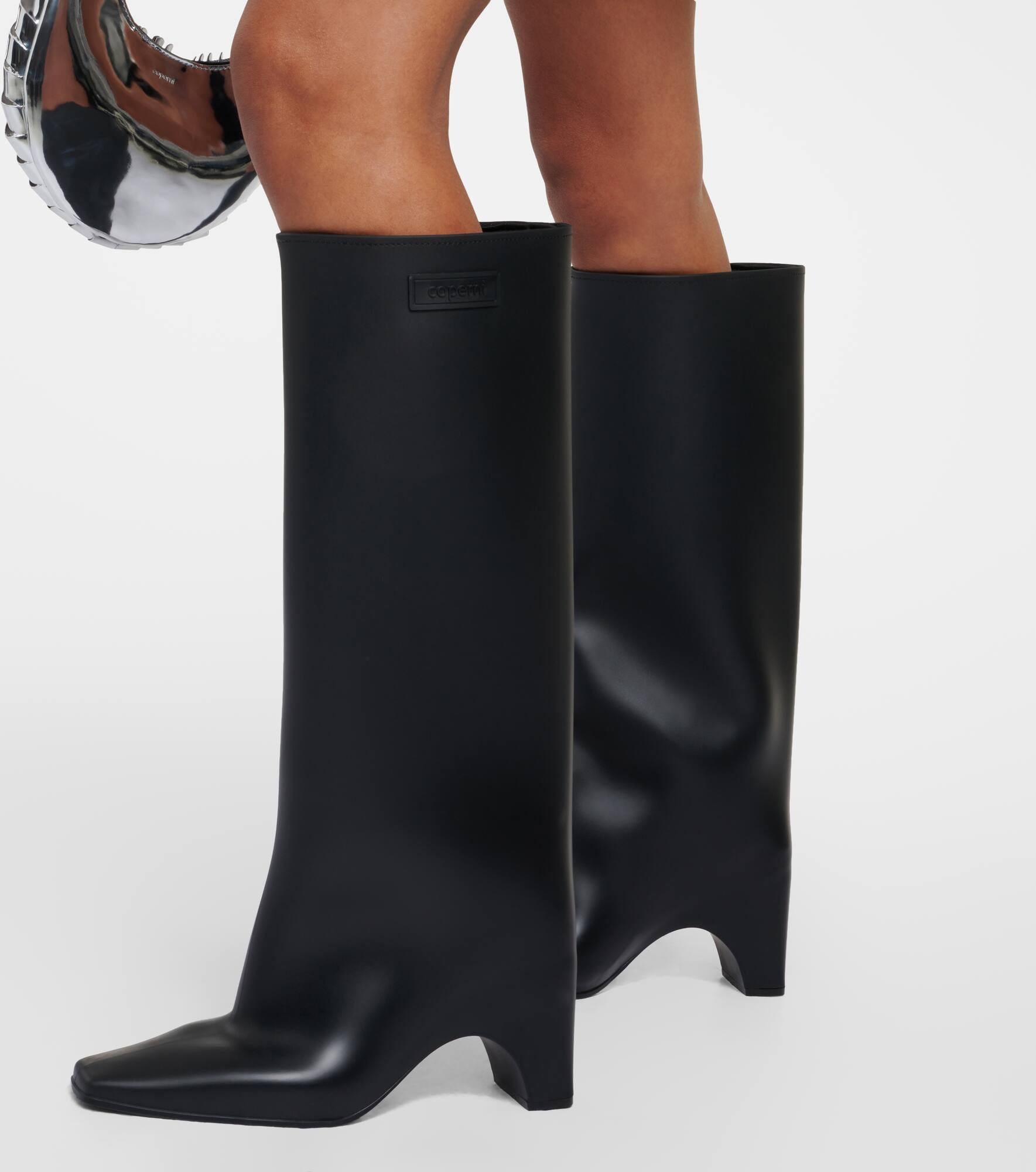 Rubber Bridge knee-high boots - 4