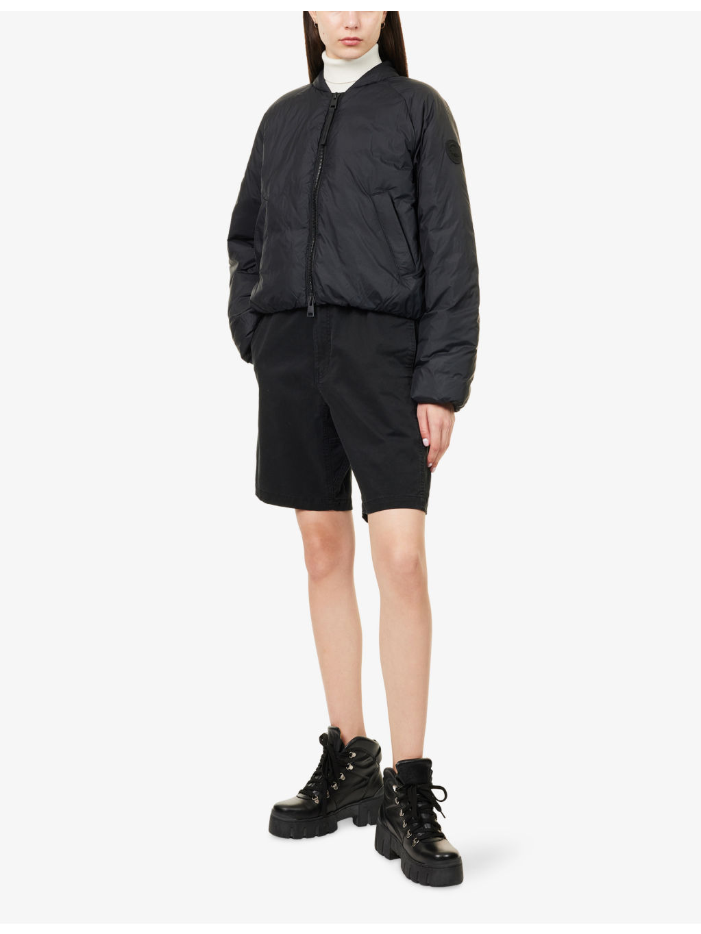Elba Cropped Shell-Down Jacket - 2