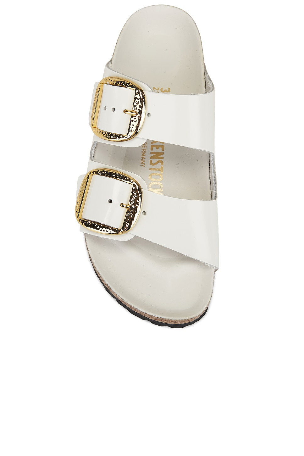 Arizona Hammered Big Buckle Sandal - 4