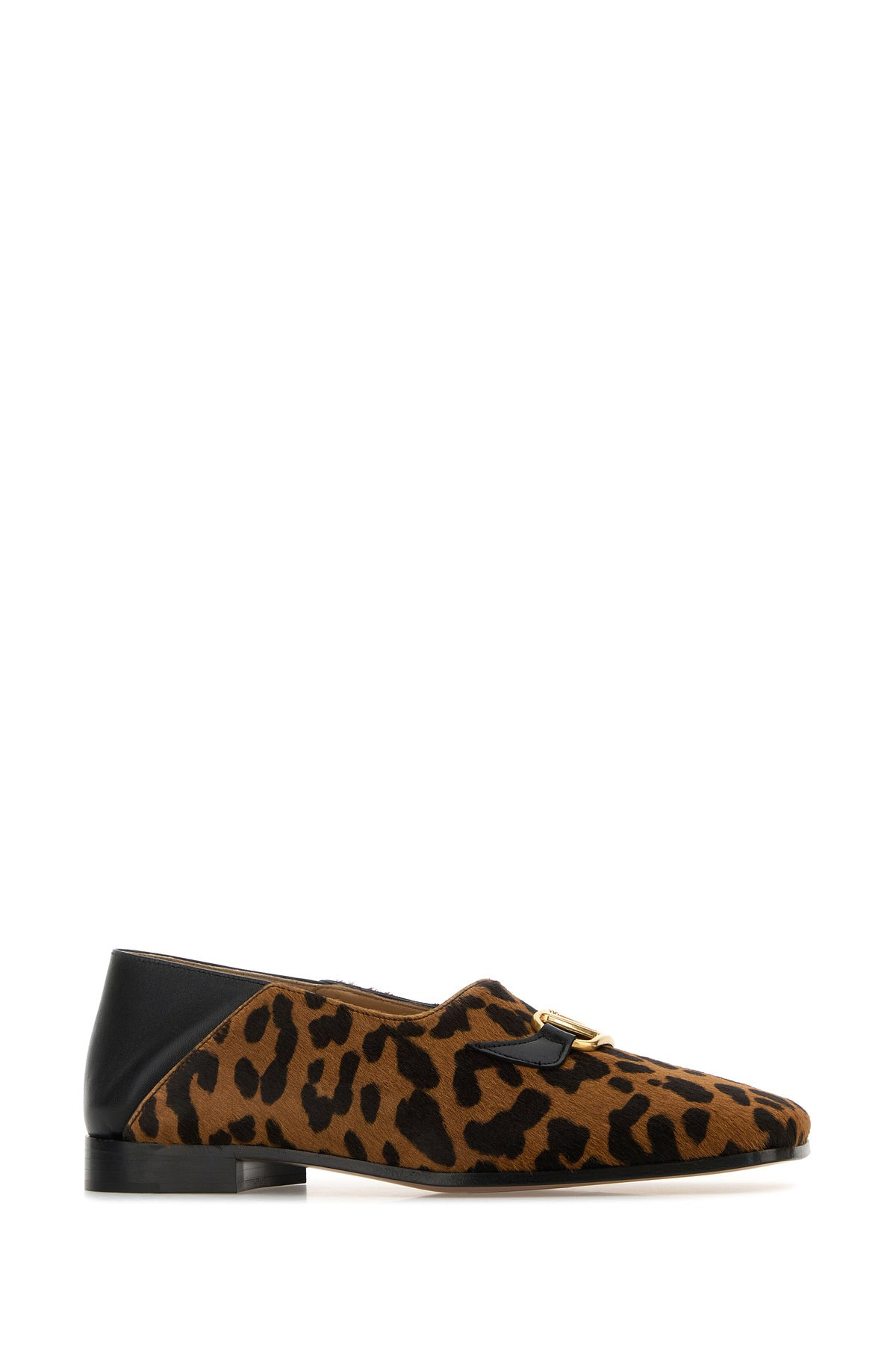 Printed calf hair loafers - 2