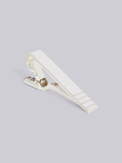 Thom Browne 4-Bar Silver Long Tie Bar outlook