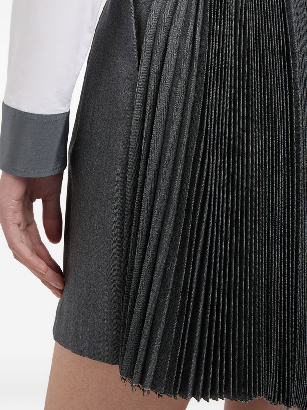 pleated shorts - 4