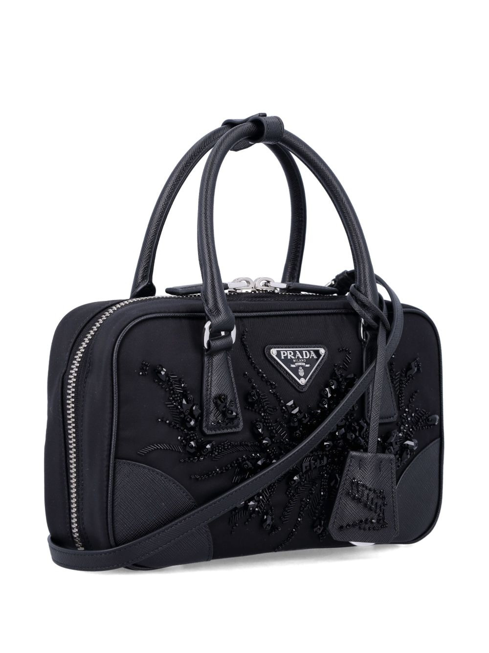 embroidered detailing mini bag - 3