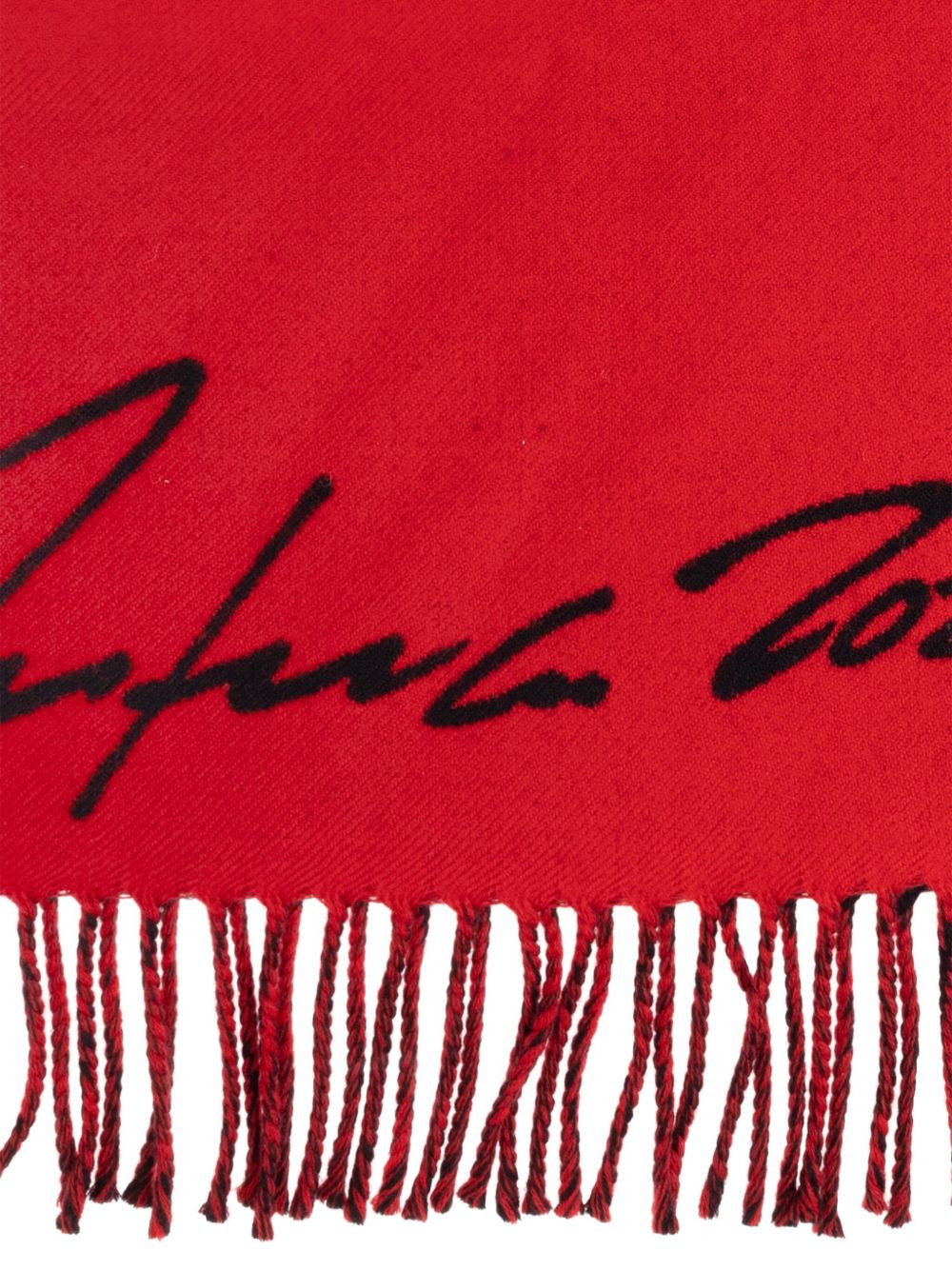 x Futura 2000 fringed scarf - 2