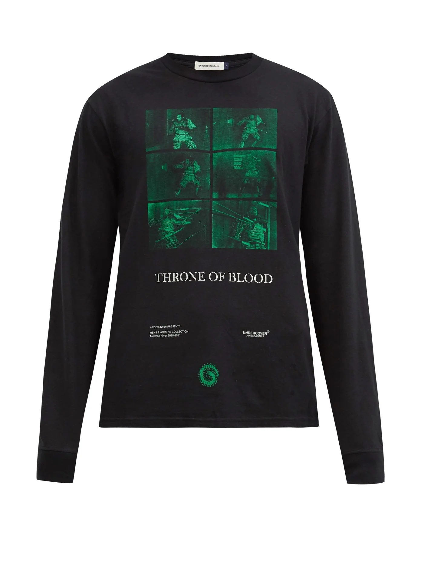 Throne of Blood-print cotton-jersey T-shirt - 1