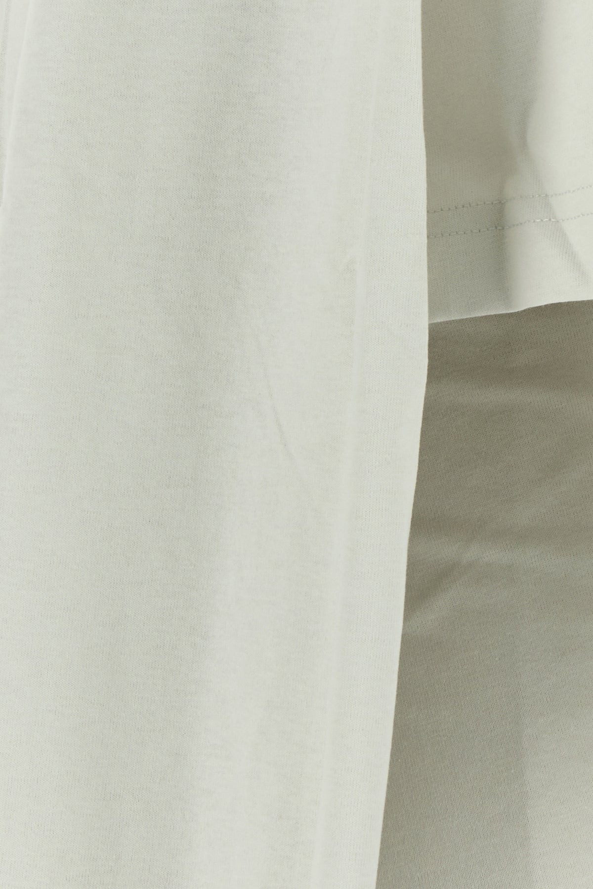 Light grey cotton t-shirt dress - 3