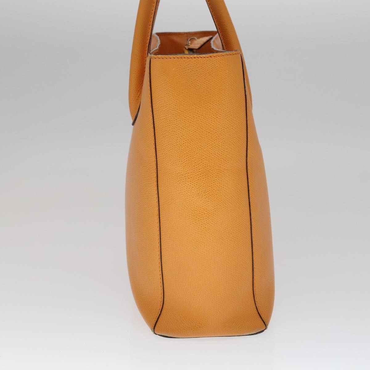 CELINE Tote Bag Leather Orange - 4