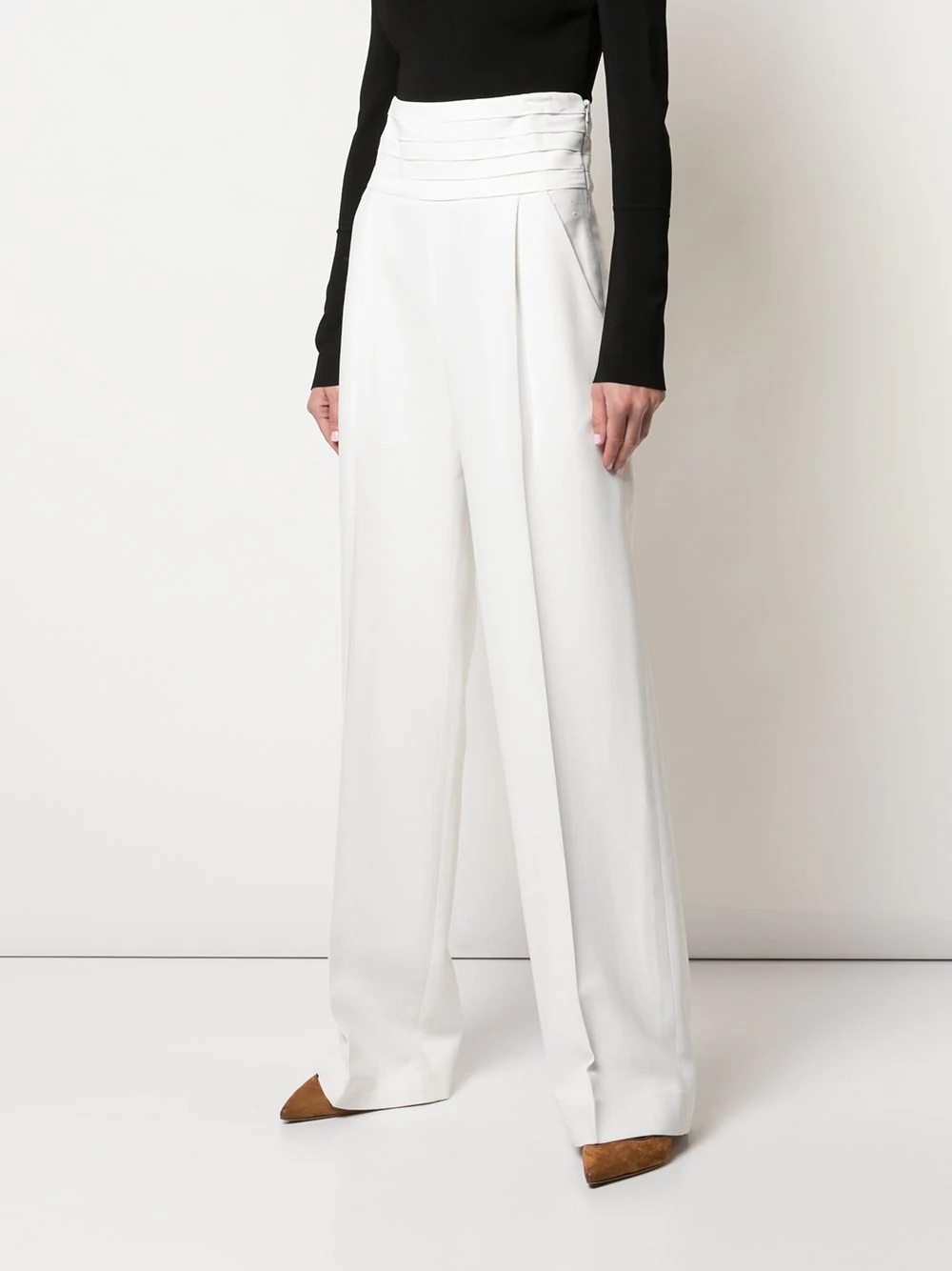 high waisted trousers - 3