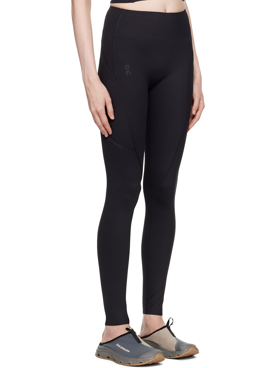 Black Movement Long Tights Sport Leggings - 2