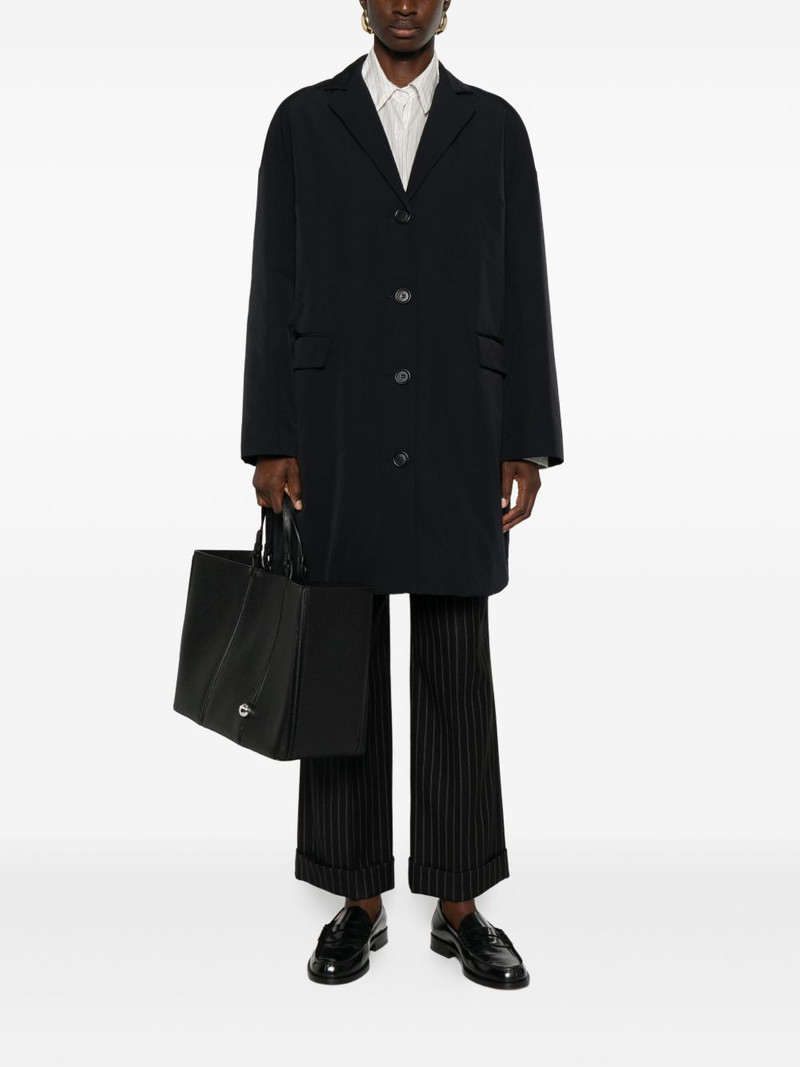 Aspesi button-fastening notched-lapel coat outlook