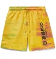 Logo-Print Tie-Dyed Cotton-Jersey Shorts - 6