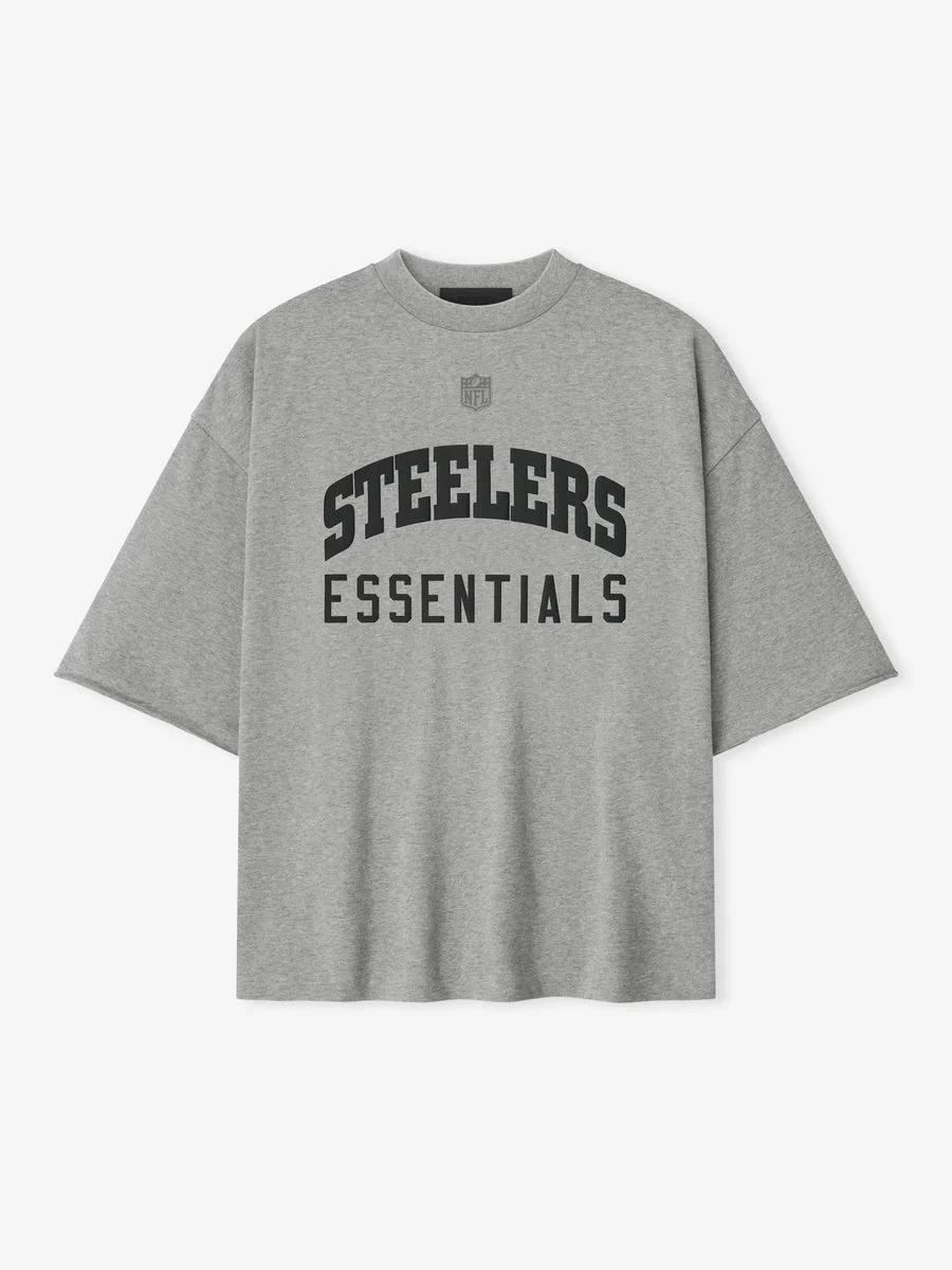 Steelers 90s 3/4 Sleeve Football Tee - 1