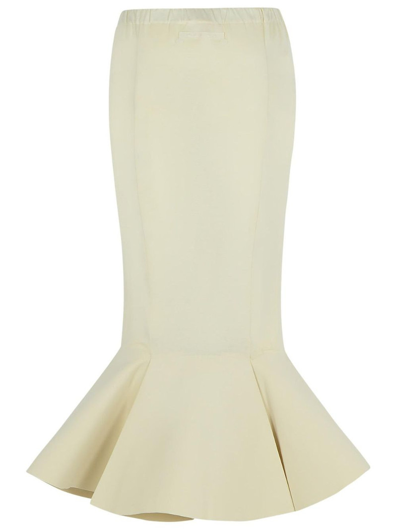 Marni elastic-waistband flared maxi skirt outlook