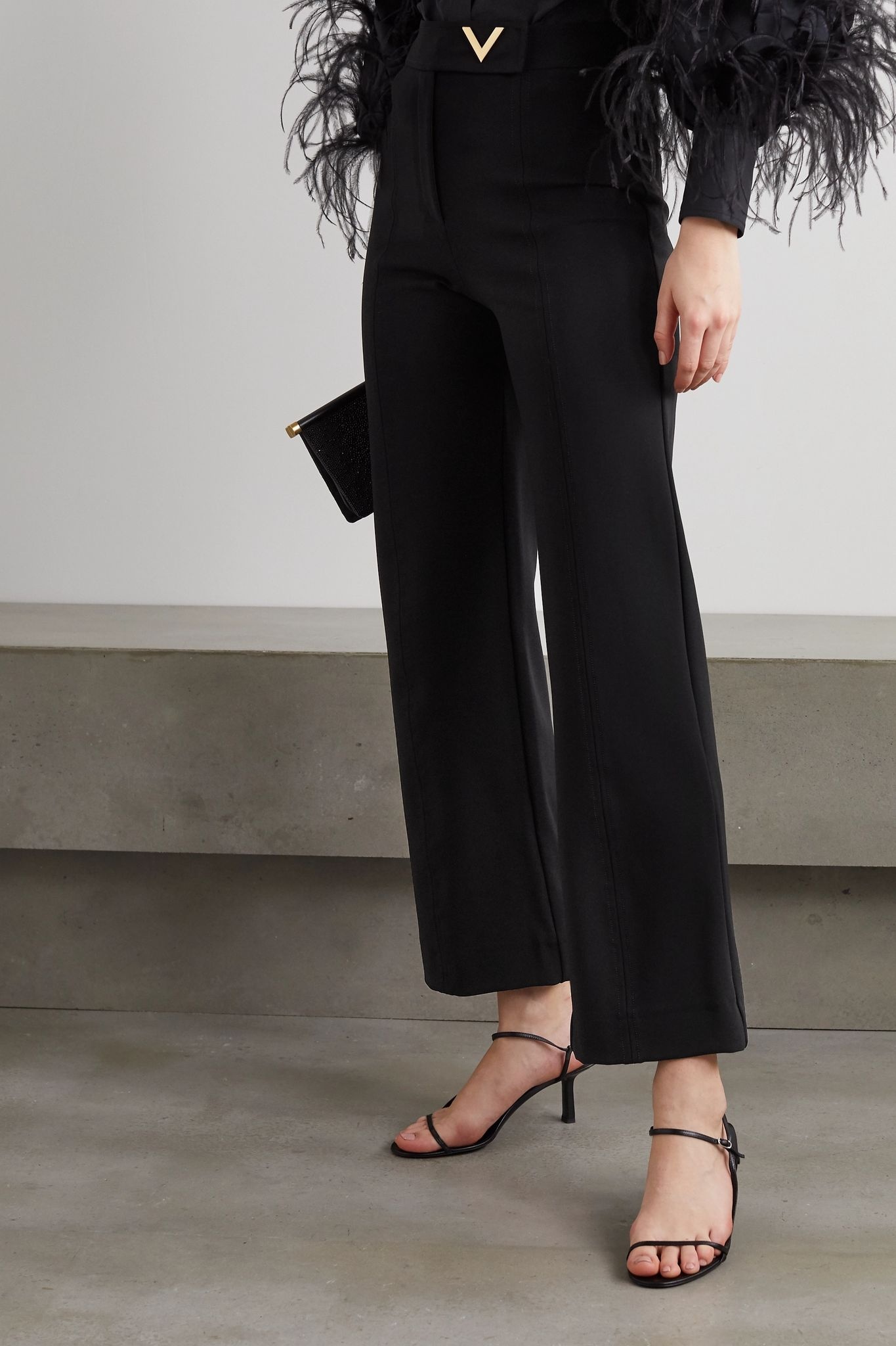 Ponte straight-leg pants - 3