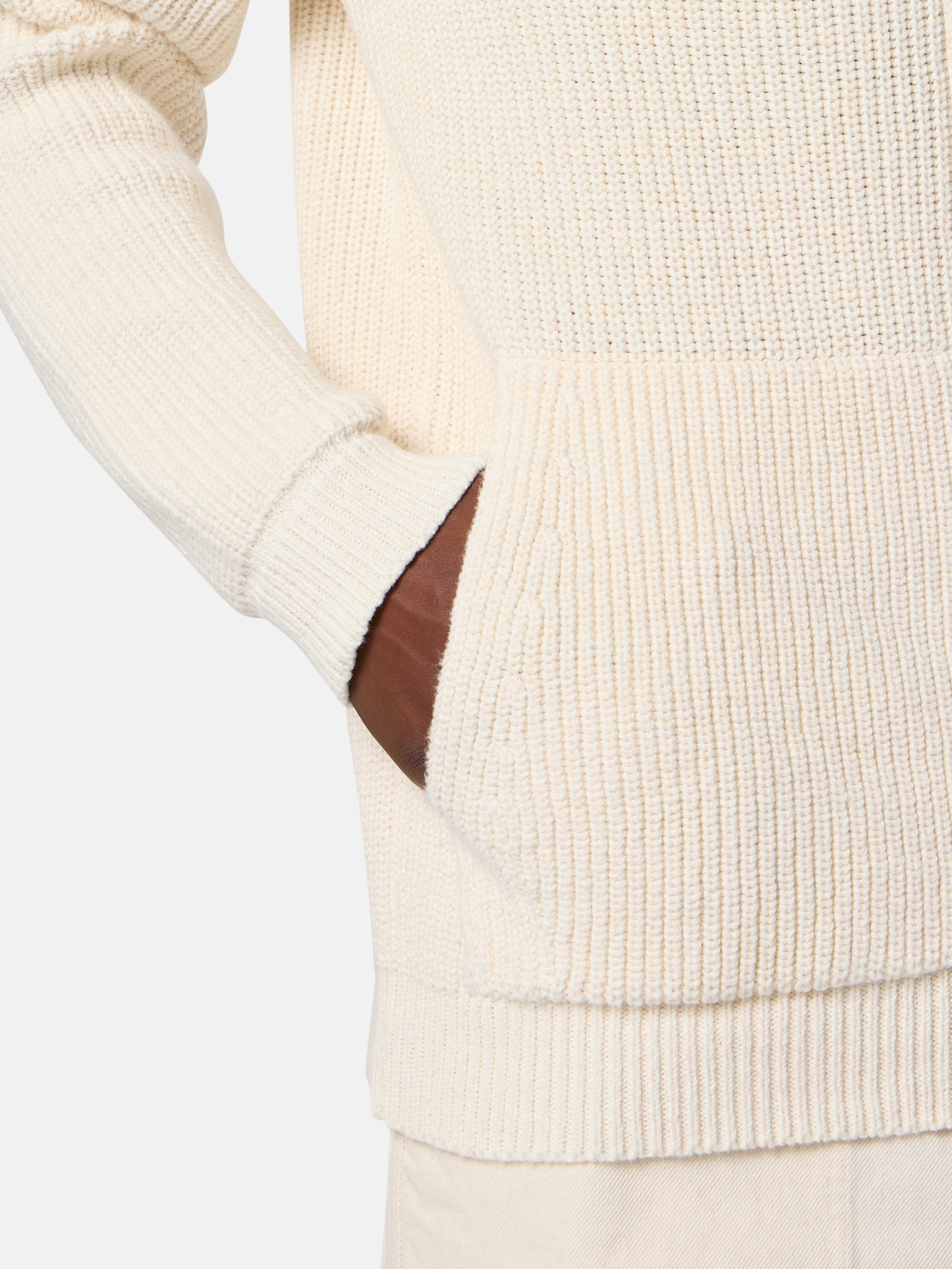 5100013 FISHERMAN'S RIB COTTON_STONE ISLAND RAW BEAUTY - 5