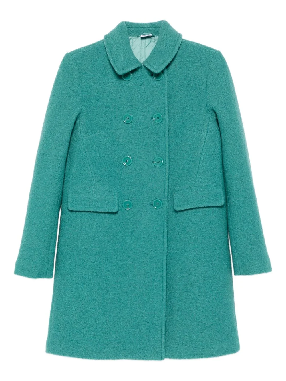 double-breasted coat - 1