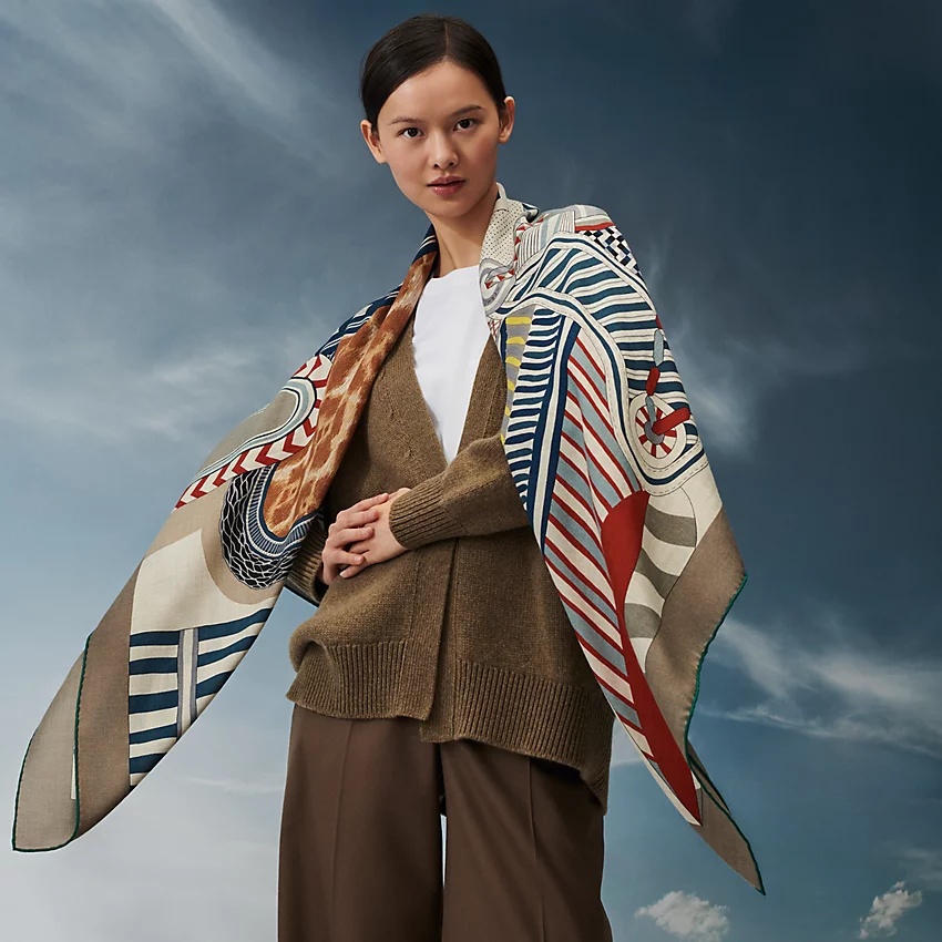 La Selle Imaginaire shawl 140 - 2