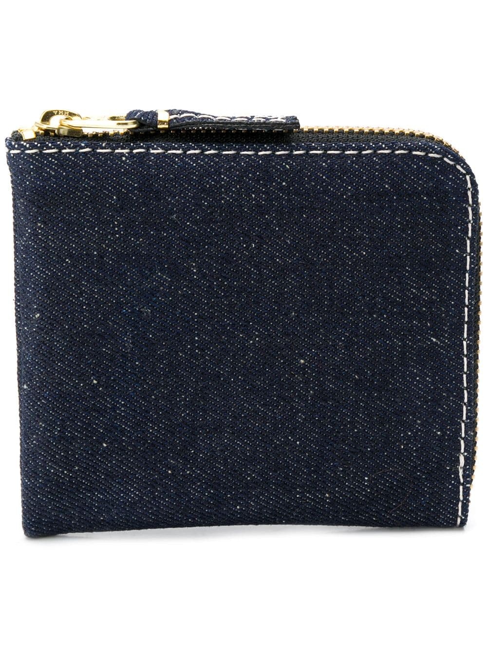 denim zip wallet - 1