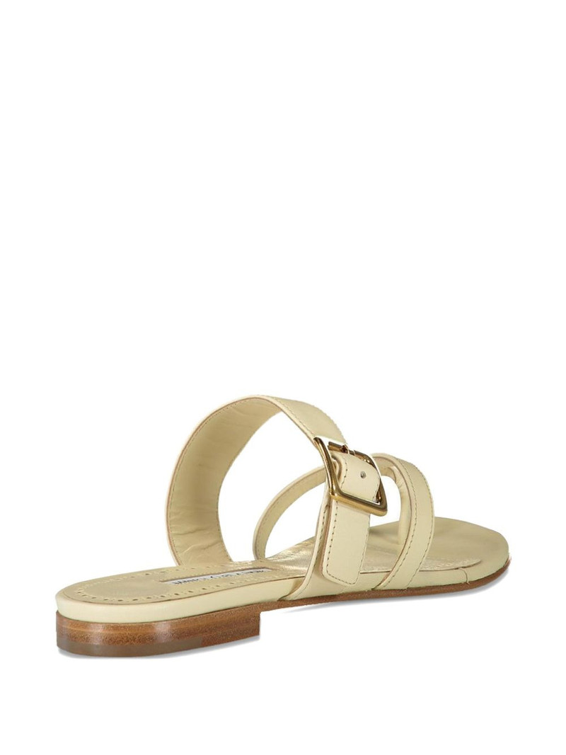 Manolo Blahnik Thalusa buckle-fastening leather sandals outlook