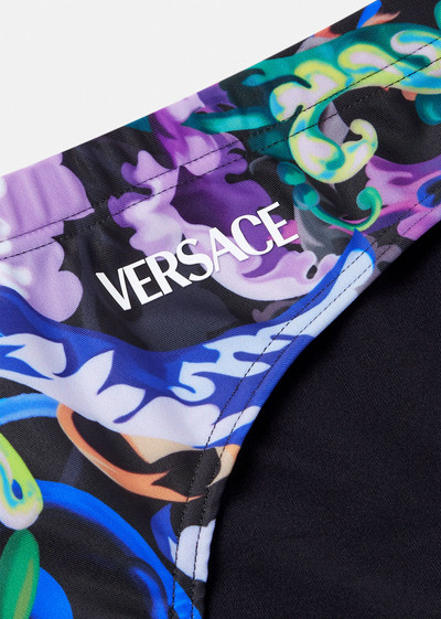 VERSACE Baroccoflage Print Swim Briefs outlook