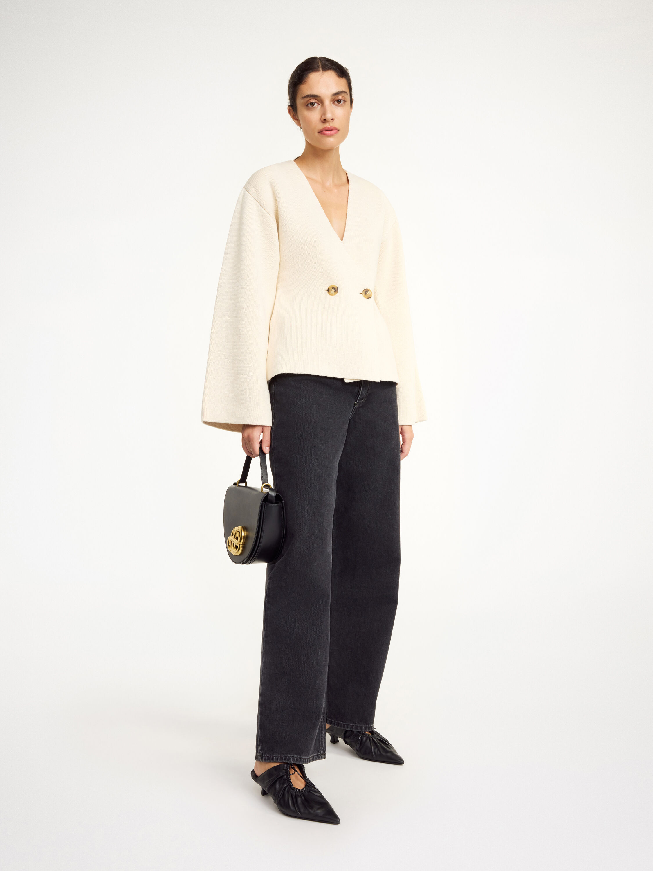 Tinley wool-blend cardigan - 1