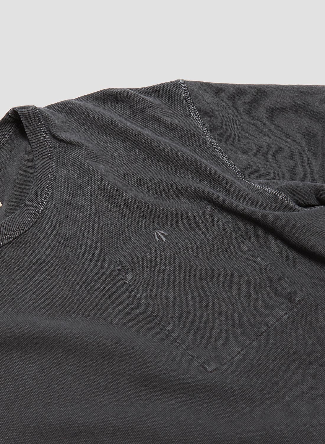 Military Tee (220g) in Black - 2