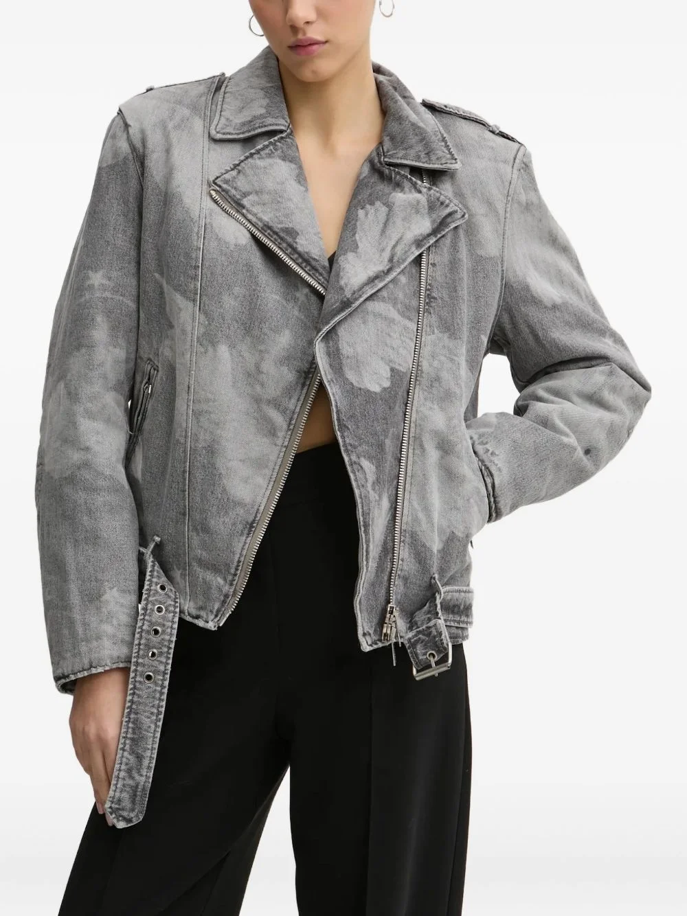 Angels denim biker jacket - 1
