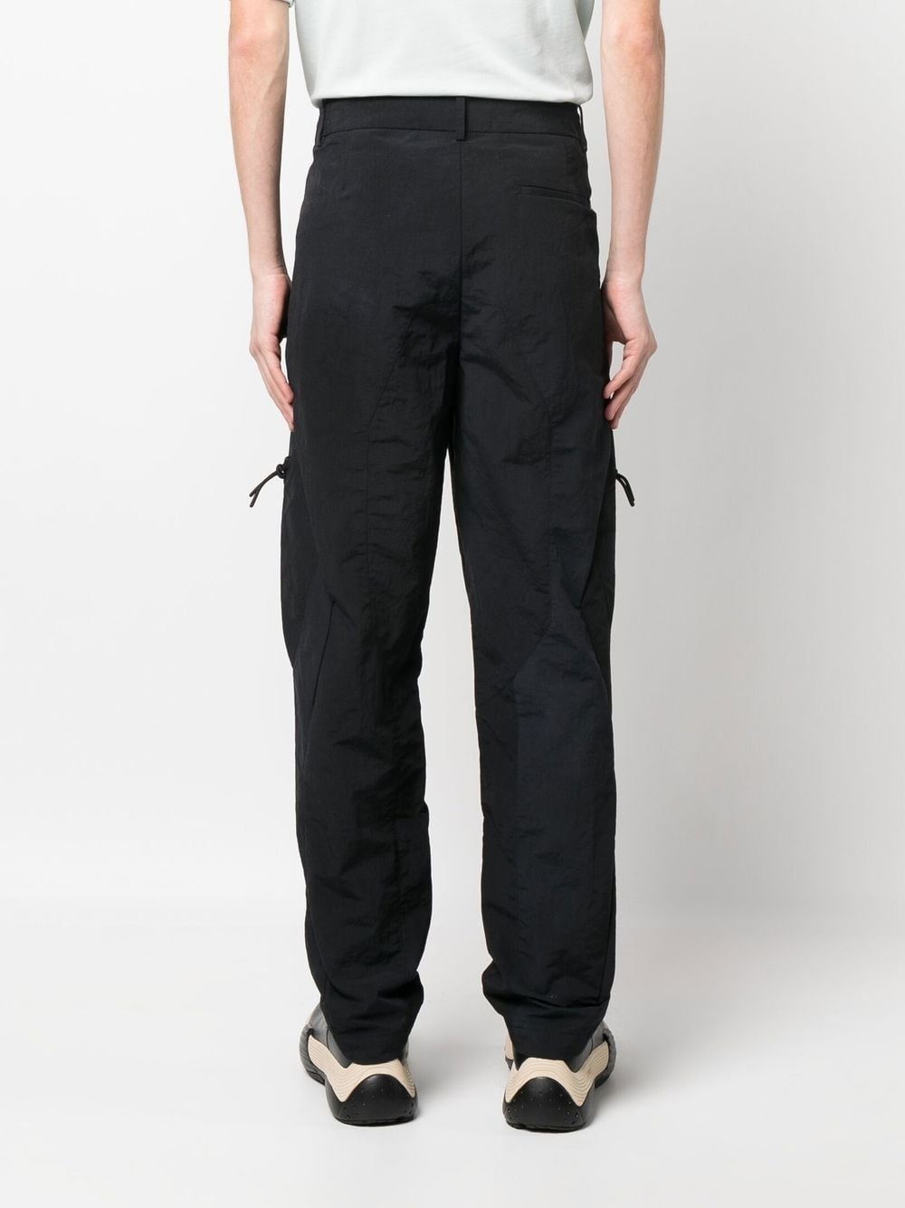 logo-print cargo trousers - 4